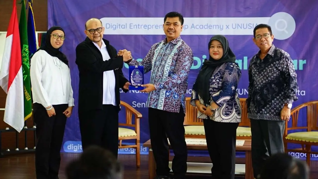 Unusia Gandeng Kementerian Kominfo Gelar Pelatihan DTS Diikuti 300 Mahasiswa