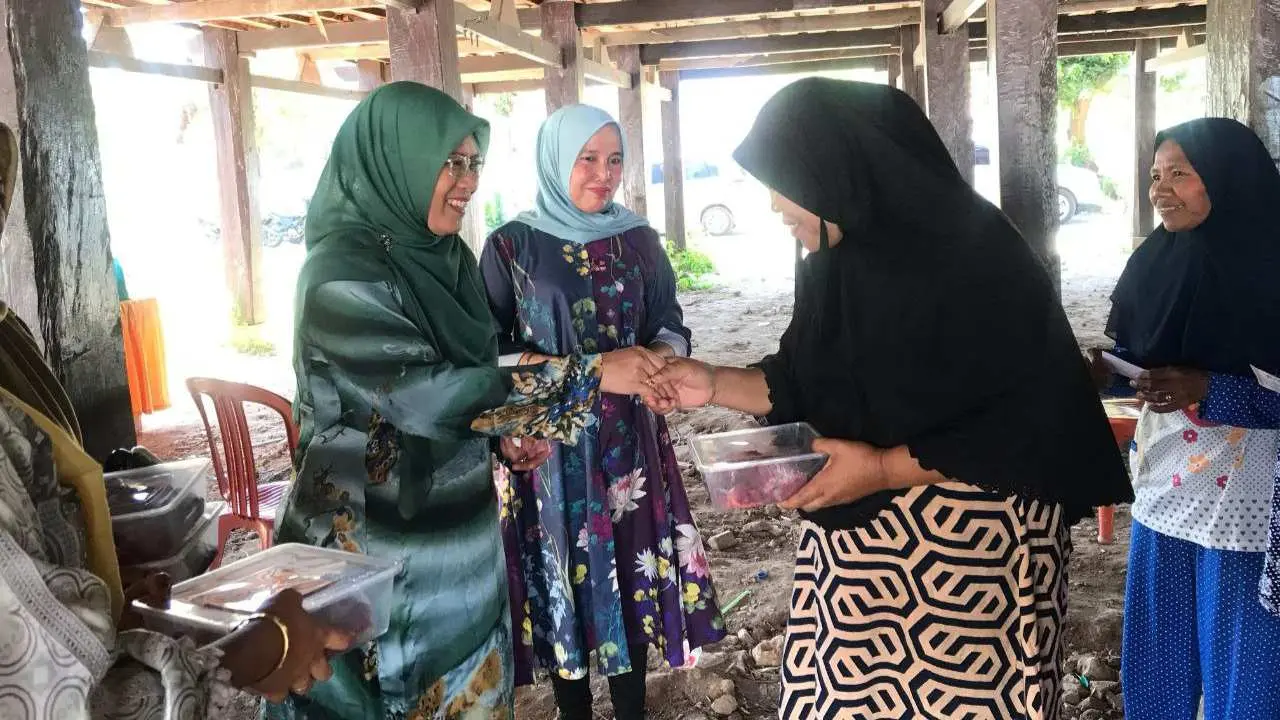 Kurban Bersama TP PKK Kabupetan Takalar