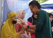 Iduladha 1445H: PLN UID Sulselrabar Bagikan 5 Ton Daging Hasil 74 Ekor Hewan Kurban