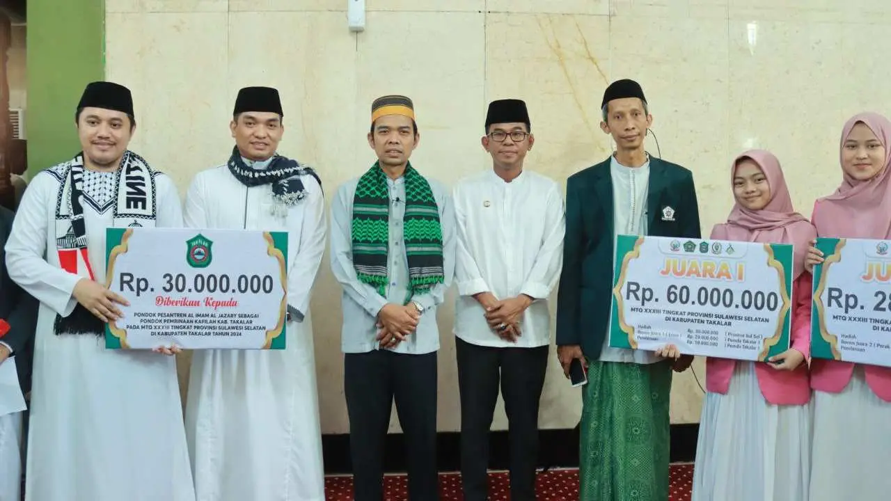 Gelar Tabligh Akbar, Pemkab Takalar hadirkan Ustadz Abdul Somad Mempererat Kebangsaan dan Keagamaan di Takalar