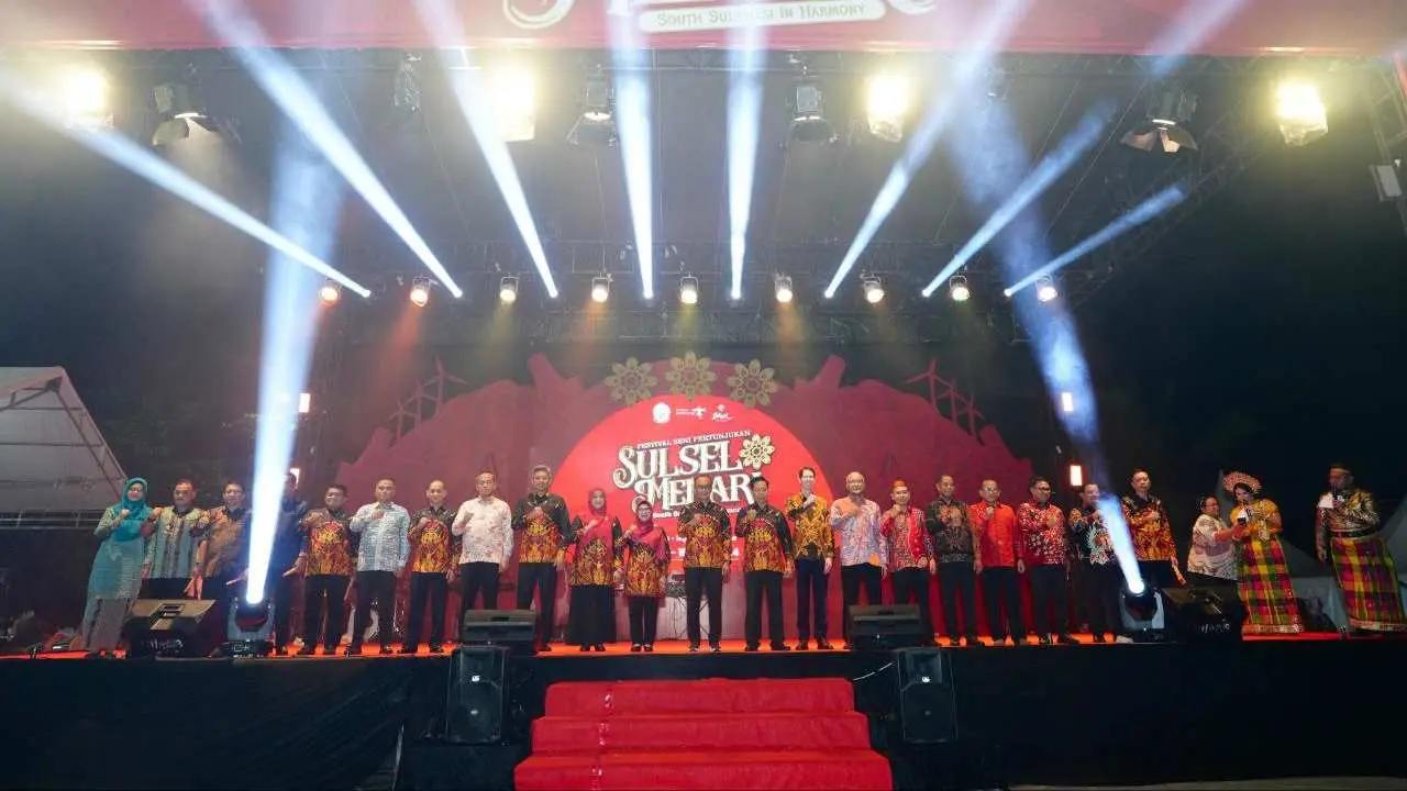 Festival Sulsel Menari Resmi Dibuka Pj Gubernur, Kadisbudpar: 24 ribu penari dari 24 kabupaten kota akan berpartisipasi 