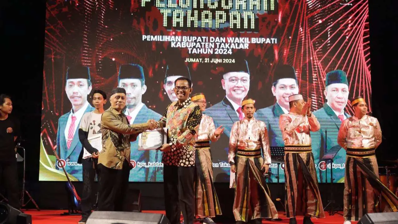 Peluncuran Tahapan Pemilihan Bupati dan Wakil Bupati Takalar Tahun 2024