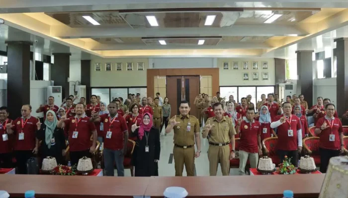 Sekda Takalar Terima Peserta Locus Visitasi Kepemimpinan Nasional Peserta PKN Tk. II Angk. V Puslatbang KMP