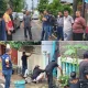 Kaban Kesbangpol Kerja Bakti di lokasi Binaan di Kecamatan Manggala, Makassar