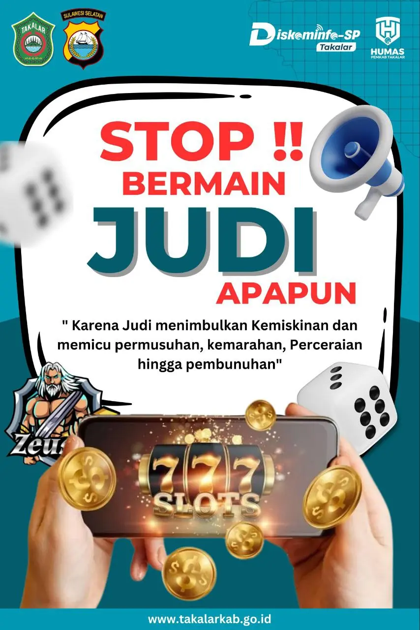 Pj Bupati Takalar Keluarkan Surat Edaran Larangan Judi Online 2 Pj Bupati Takalar Keluarkan Surat Edaran Larangan Judi Online