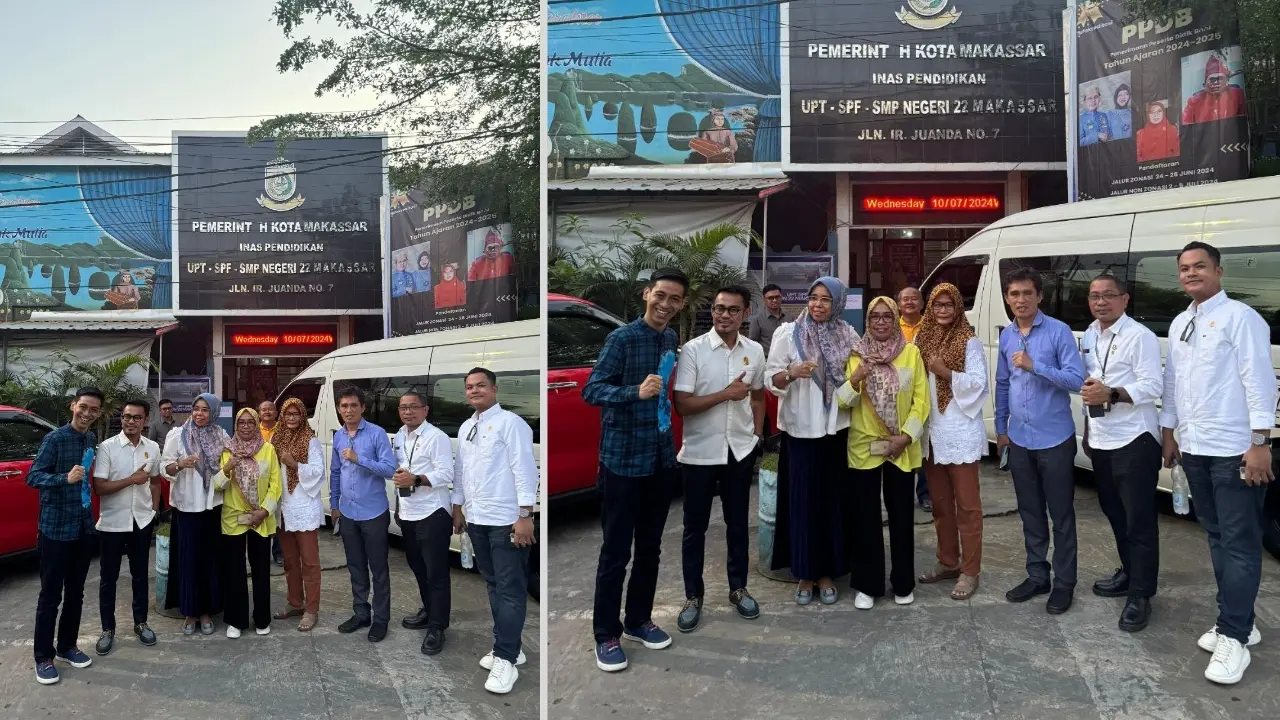 Komisi D DPRD Makassar Kunjungi sejumlah SMP, Pastikan Kesiapan Hadapi Ajaran Baru 2 Komisi D DPRD Makassar Kunjungi sejumlah SMP, Pastikan Kesiapan Hadapi Ajaran Baru