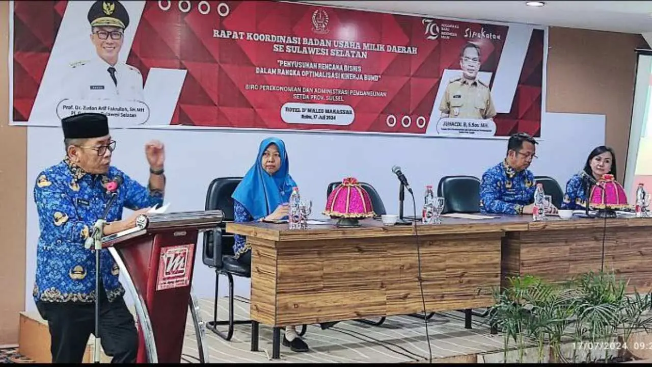 Pemprov Sulsel Dorong Pemda Maksimalkan Fungsi BUMD: Salah satu Sumber PAD