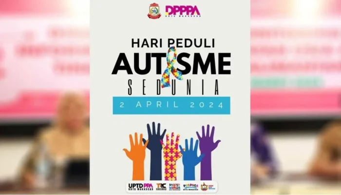 Hari Peduli Autis Sedunia DP3A Makassar Imbau Masyarakat Dukung Hak-hak Orang Autis