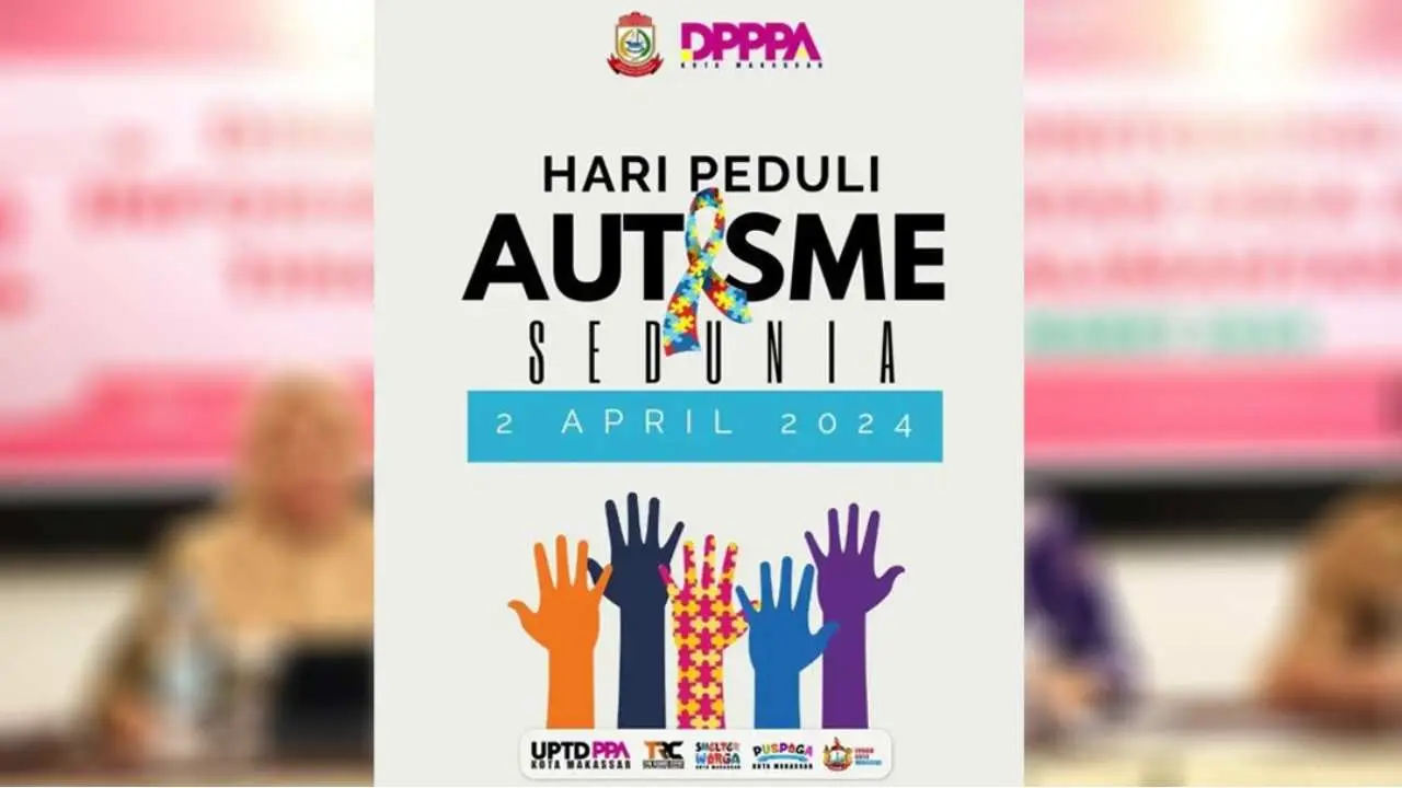 Hari Peduli Autis Sedunia DP3A Makassar Imbau Masyarakat Dukung Hak-hak Orang Autis