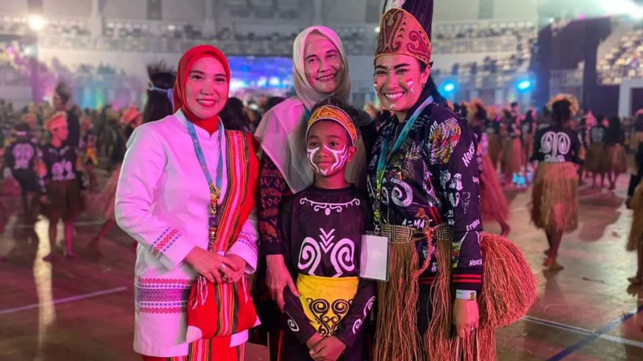 Pj Ketua PKK Sulsel Ninuk Zudan Hadiri Peringatan Hari Anak Nasional di Papua