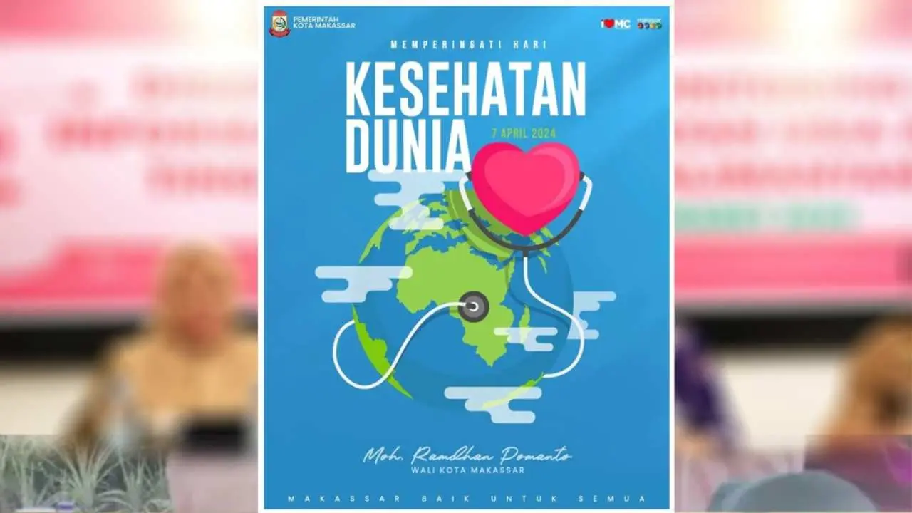 Hari Kesehatan Dunia, DP3A Makassar Ingatkan Warga Pentingnya Kesehatan