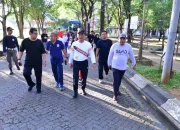Kadispora Sulsel Senam Jumat Pagi Bersama Pj Gubernur Prof Zudan