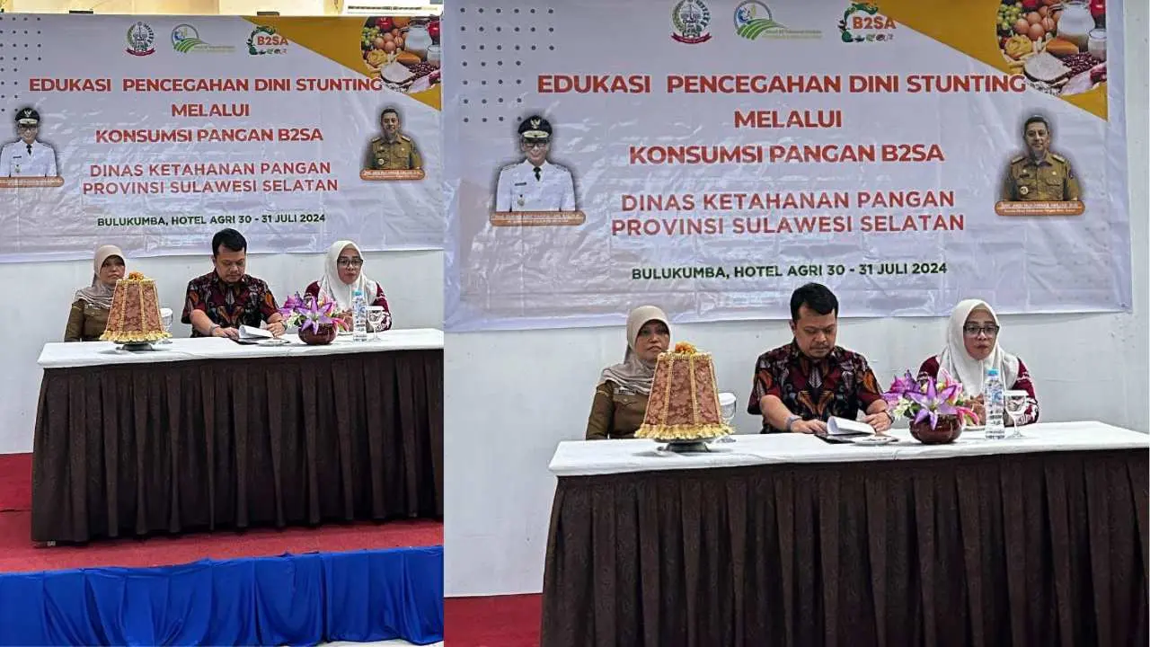 Edukasi Pencegahan Dini Stunting, Disketapang Sulsel Harap dapat Meningkatkan Kesadaran Masyarakat Pentingnya Pola Makan Seimbang