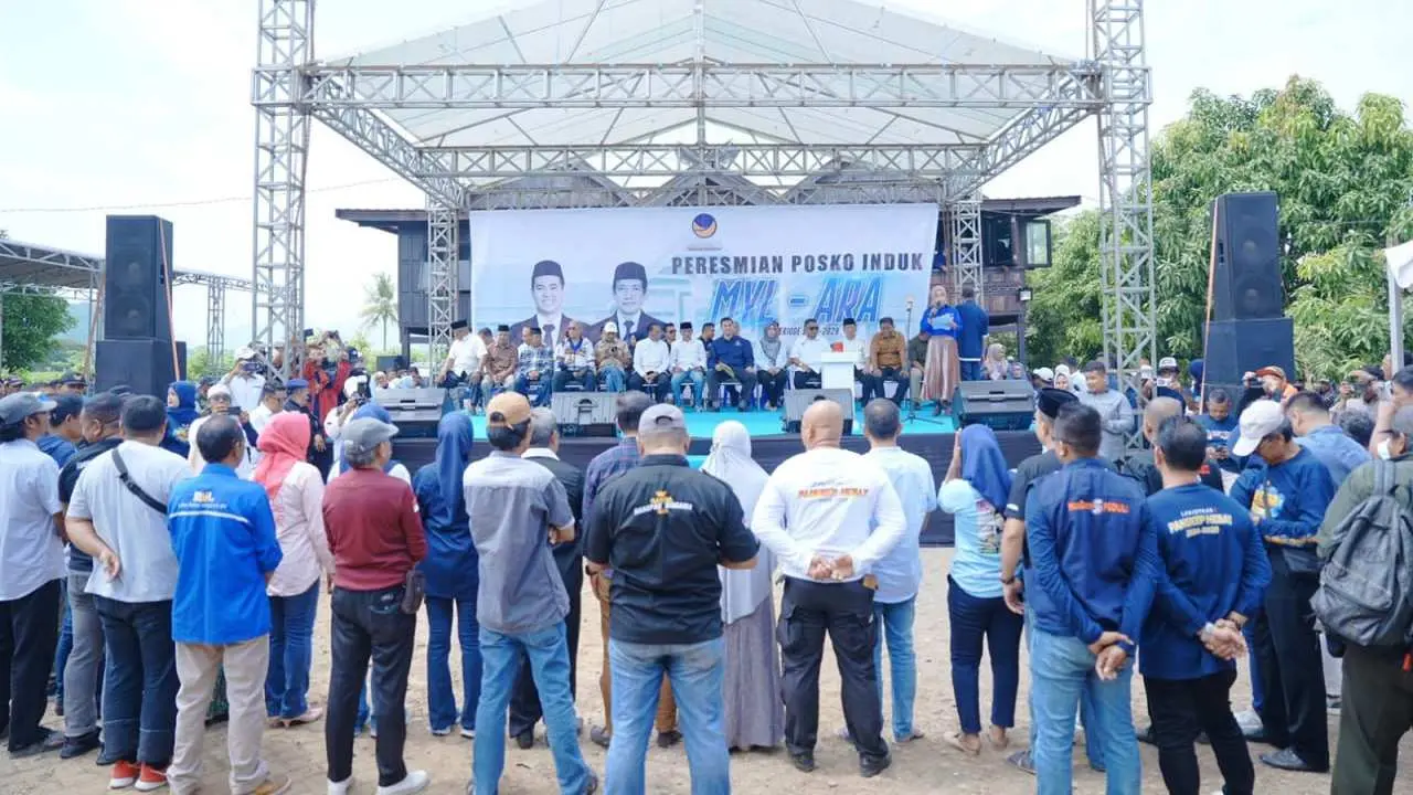 Balon Pasangan Bupati-Wabup Pangkep MYL-ARA Resmikan Posko Induk Pemenangan 2 Balon Pasangan Bupati-Wabup Pangkep MYL-ARA Resmikan Posko Induk Pemenangan