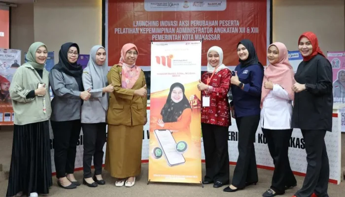 Asisten III Makassar Resmi Melaunching 18 Inovasi Aksi Perubahan PKA Angkatan XII-XIII