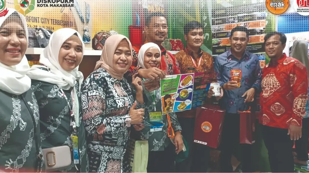 Diskop UKM Kota Makassar Hadirkan Produk UMKM Unggulan di Rakernas APEKSI XVII