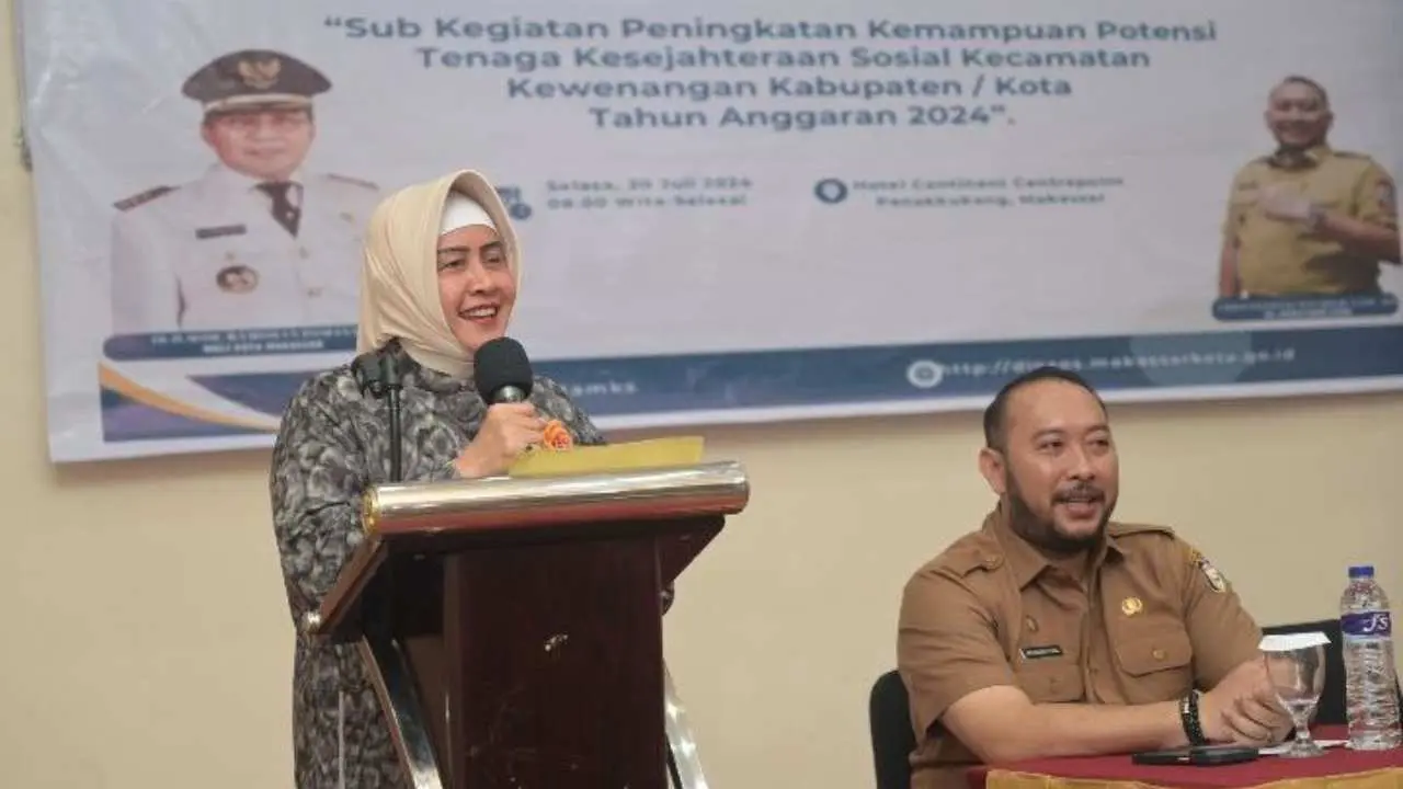 Ketua TP PKK Kota Makassar, Indira Yusuf Ismail
