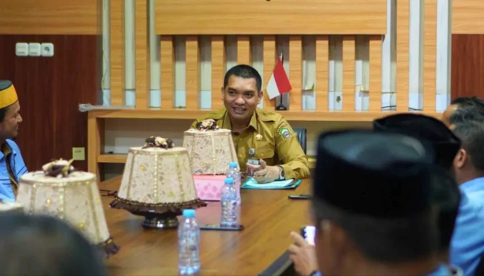 Sekda Takalar Terima Audiensi dari BKPRMI untuk Bahas Festival Anak Shaleh
