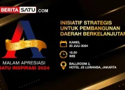 Malam Ini, Beritasatu Berikan Apresiasi kepada 24 Tokoh Inspiratif 2024 di Acara Satu Inspirasi