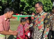 Bupati Takalar Bersama Bunda PAUD Monev Pelaksanaan MPLS di SD Lakatong Pulau