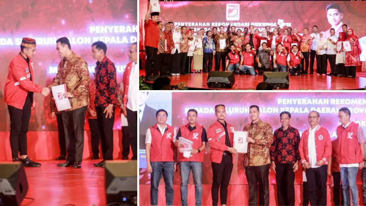 PSI Berikan Rekomendasi Kepada Pasangan MYL ARA dan 19 Bakal Cakada di Sulsel Lainnya