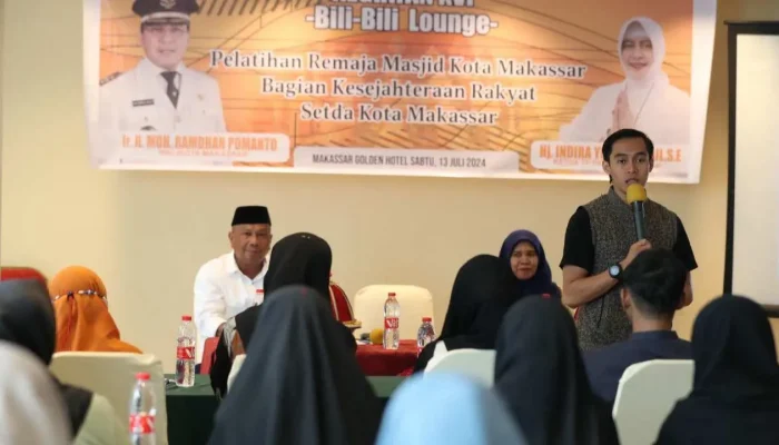 Dorong Kreatifitas Program Kerja Remaja Masjid, Kesra Makassar Beri Pelatihan