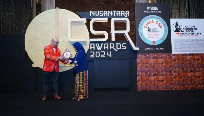 Program CSR KALLA Desa Bangkit Sejahtera Cegah Stunting Raih Penghargan dalam Nusantara CSR Award 2024