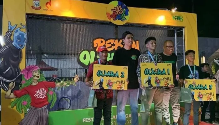 SMPN 6 Makassar Berhasil Juarai Pertandingan Street Soccer di Ajang PON 2024