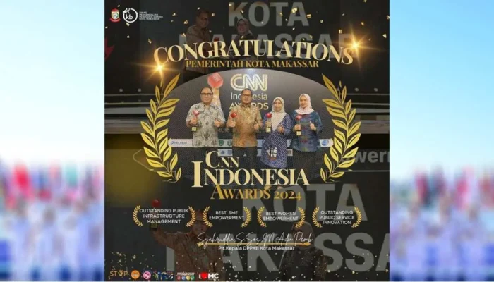 Kepala DPPKB Ucapkan Selamat Atas 4 Penghargaan Pemkot Makassar dalam CNN Indonesia Awards 2024