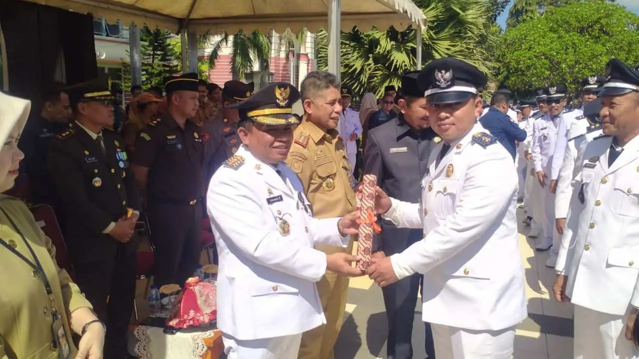Pj Bupati Jeneponto Kukuhkan 82 Kades untuk Perpanjangan Masa Jabatan 2 Tahun, Ini Penyampaiannya