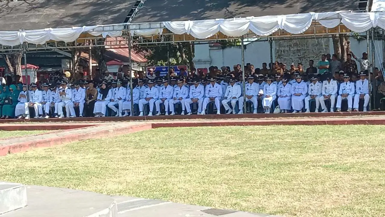 Pj Bupati Jeneponto Kukuhkan 82 Kades untuk Perpanjangan Masa Jabatan 2 Tahun, Ini Penyampaiannya
