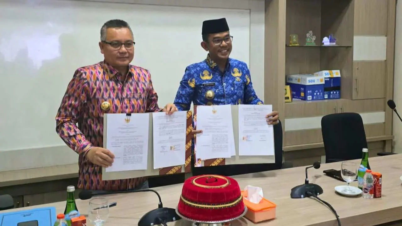 Pemkab Takalar Teken MoU bersama Pemkab Wajo