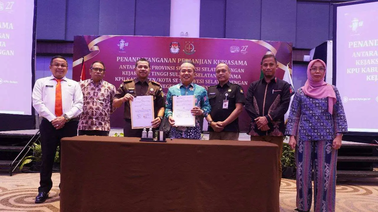 KPU dan Kejati Sulsel Sinergi Sukseskan Pesta Demokrasi