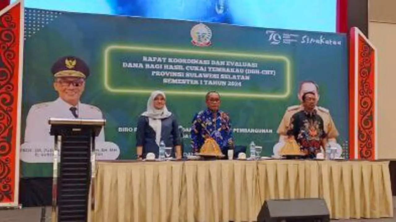 Gelar Rakor Evaluasi DBH CHT, Pemprov Sulsel Harap Dimanfaatkan Seoptimal Mungkin  