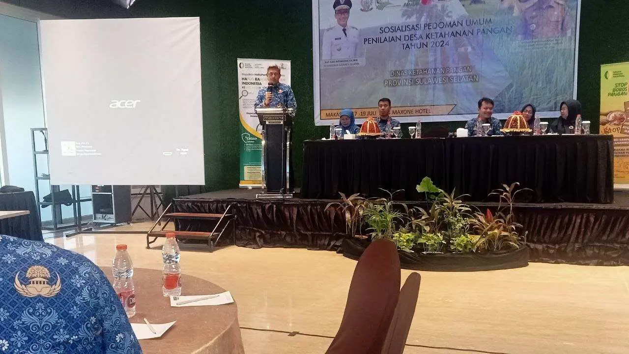 Kadis Ketapang Sulsel Sosialisasi Pedoman Umum Penilaian Desa Ketahanan Pangan