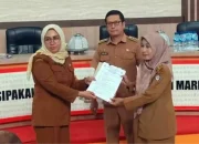 Camat Mariso Terima Penyerahan Data Verval dari UPTD KB