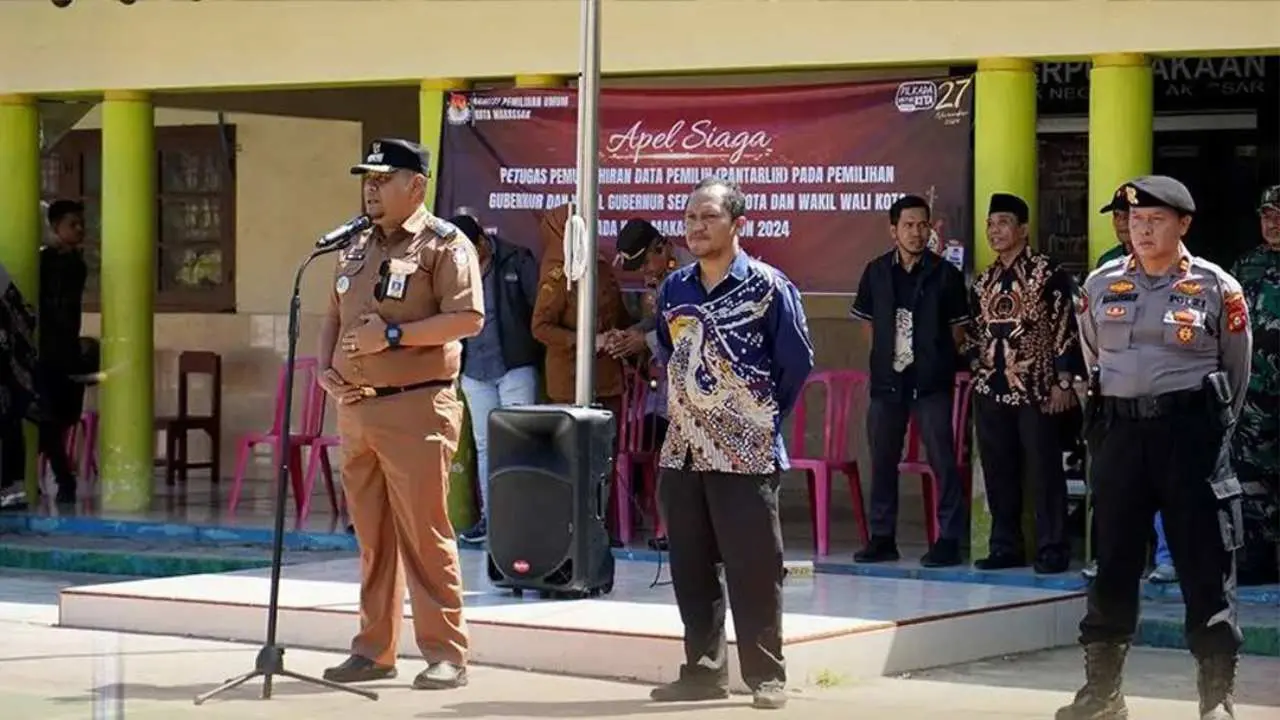 Hadiri Apel Siaga Pantarlih, Camat Emil Berharap Semua Unsur Dapat Bekerjasama