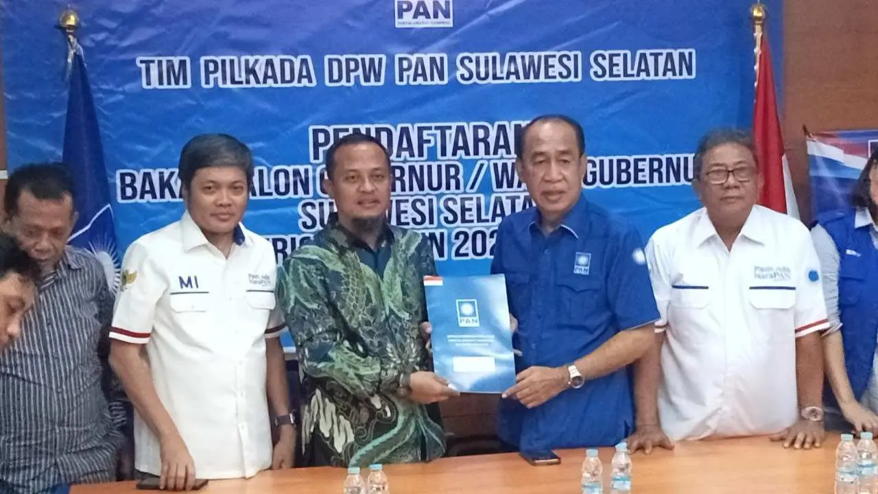 Andi Sudirman Sulaiman Amankan 3 Partai Besar dalam Pemilihan Gubernur Sulsel