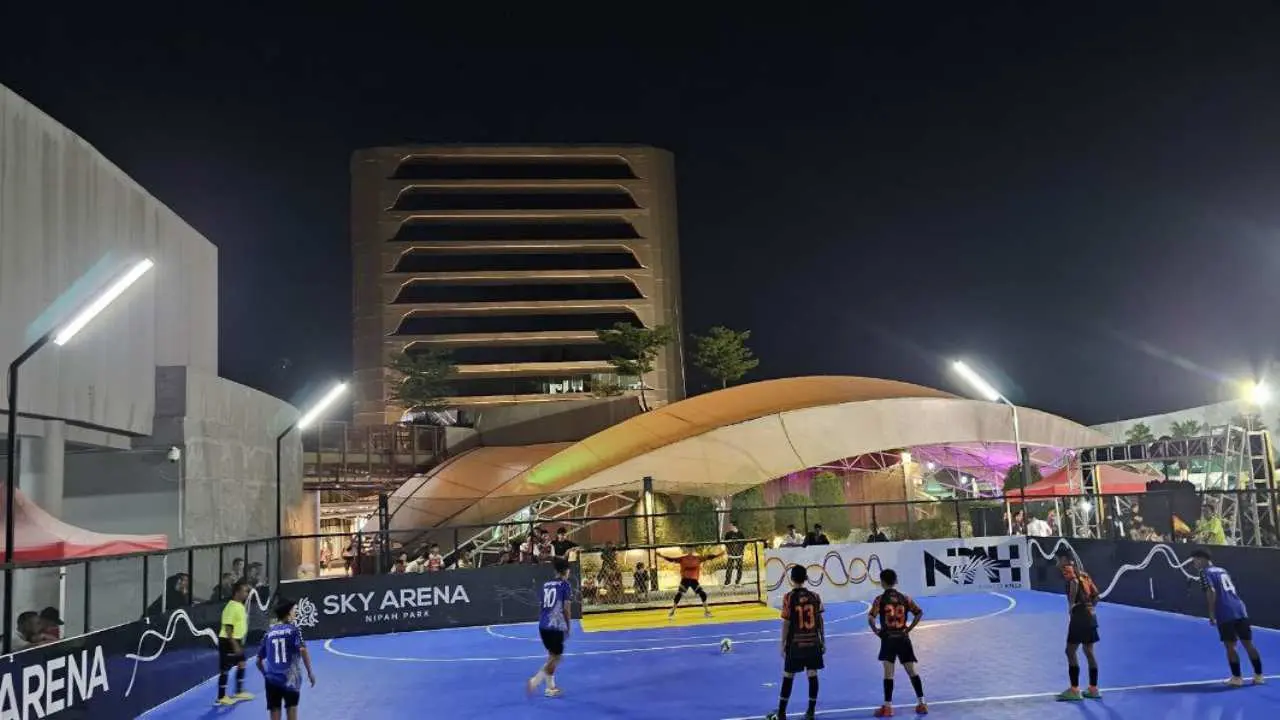 Wasit Sulsel Street Soccer Event PON Gunakan Teknologi Komunikasi