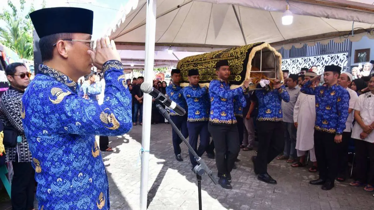 Lepas Jenazah Ardiles Saggaf, Prof Zudan: Sosok yang Baik, Teguh dan Sabar