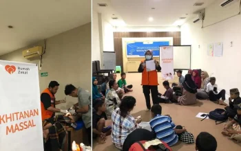 Rumah Zakat Sulsel Sukses Gelar Khitanan Massal untuk 46 Anak