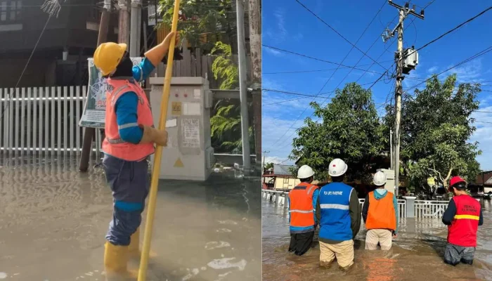 PLN Tanggap Pulihkan Pasokan Listrik Akibat Banjir di Kabupaten Sidrap dan Soppeng