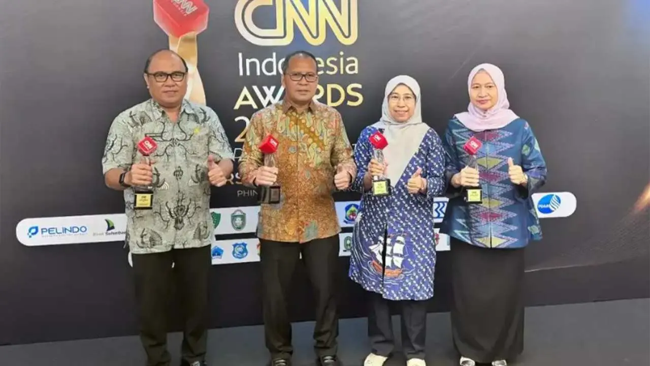 Pemkot Makassar Dinobatkan sebagai kota Best Woman Empowerment dalam CNN Award 2024