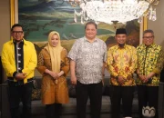 Andi Sudirman dan Fatmawati Bertemu Airlangga Hartarto