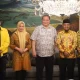 Andi Sudirman dan Fatmawati Bertemu Airlangga Hartarto