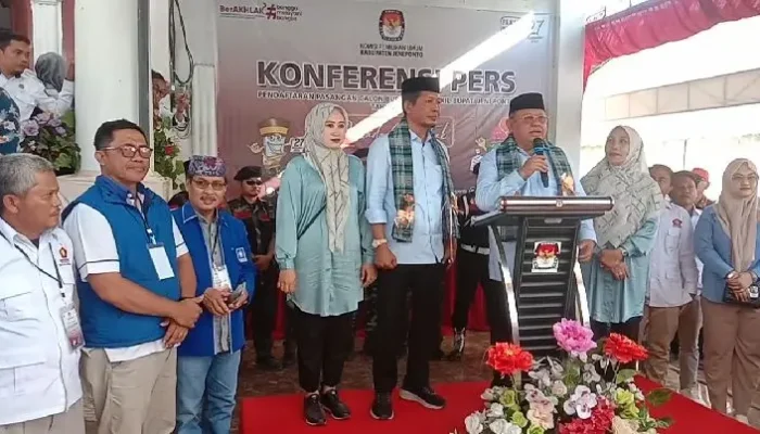 Pasangan Syamsuddin Karlos-Syafruddin Nurdin “KABAR BAIK BARAKKA” Resmi Daftar di KPU Jeneponto