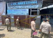 Asapnya Menganggu Kenyamanan Warga, Satpol PP Makassar Tutup Tempat Usaha di Jl. Perintis Kemerdekaan, Tamalanrea