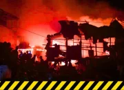 23 Rumah Warga di Dekat TPA Tamangapa Hangus Terbakar