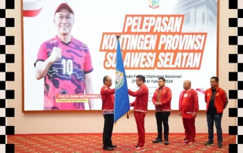 Lepas 630 Kontingen Menuju PON Aceh-Sumut, Pj Gubernur: Bonus atlet terbaik sudah disiapkan