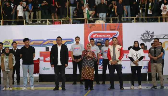 Diikuti 47 Tim Basket SMA se-Sulsel, Indira Yusuf Ismail Buka Turnamen Honda DBL With Kopi Good Day